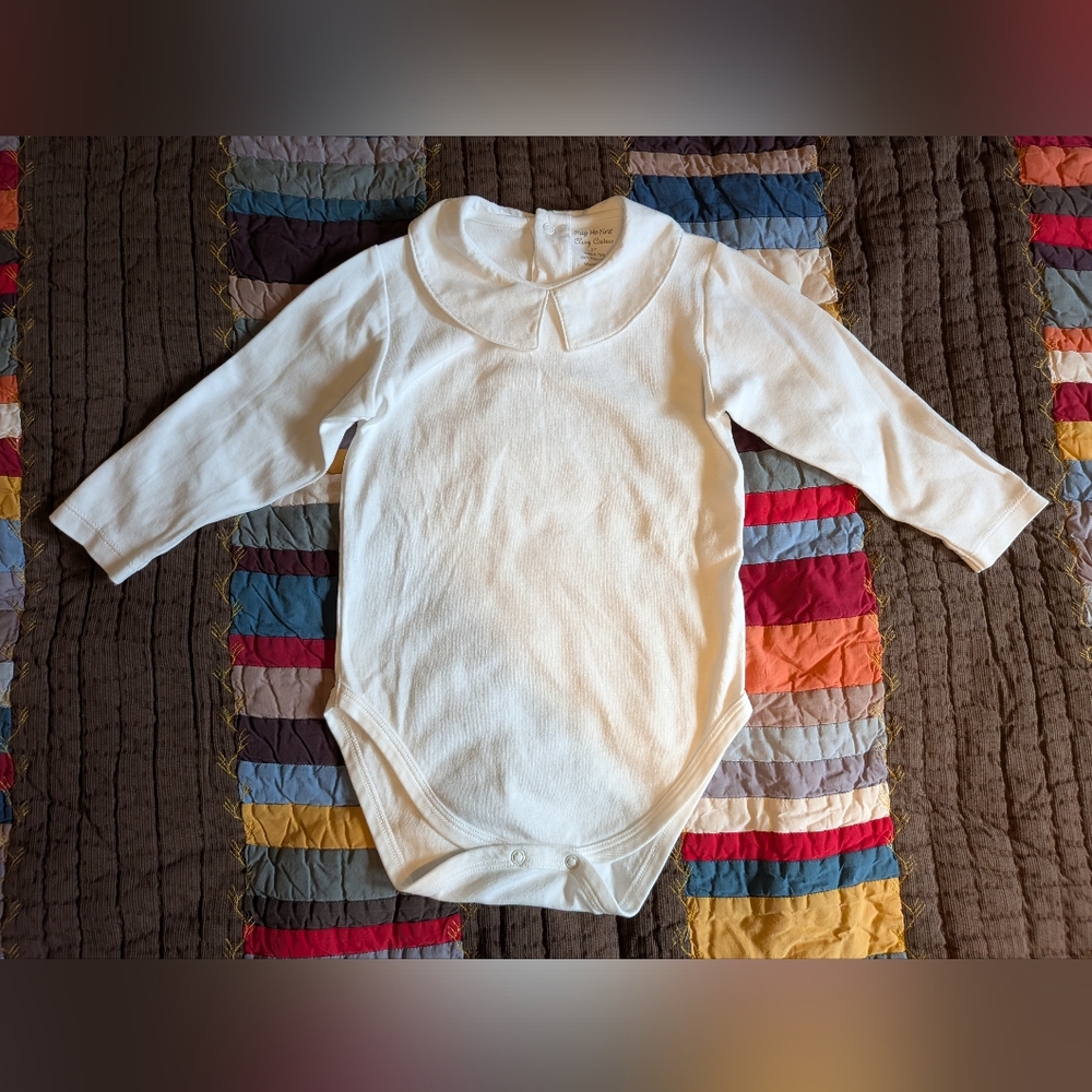 Split Cotton Long Sleeve Shirt